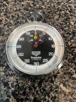 RARE NEW VINTAGE FISHER HEUER STOPWATCH 1970's 7 Jewels • $349.99