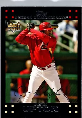 2007 Topps Updates & Highlights #UH327 Justin Upton • $1.99