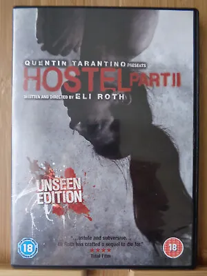 HOSTEL PART II / 2 (Sony UK DVD 2008) Eli Roth AS NEW! (3) • £2.99