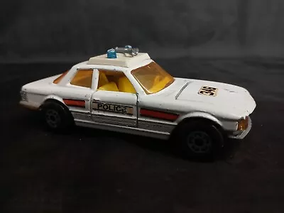 1974 LESNEY Matchbox Speed Kings K-61/48 350 SLC Mercedes Police Car Vintage • $9.99