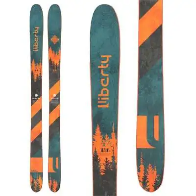 NEW! 2023 LIBERTY ORIGIN 106 SKIS 176cm W/TYROLIA ATTACK2 14 GW SAVE 50% OFF • $599.95