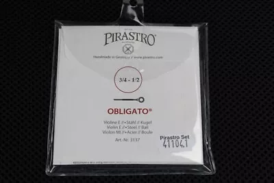 Pirastro Obligato 3/4-1/2 Violin String Set Medium 1 Day Shipping!  • $49.95