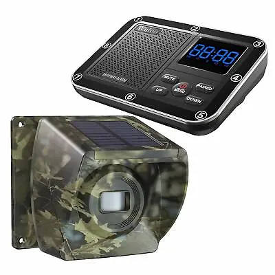 Wireless Solar Driveway Alarm Motion Sensors Detectors 1800 Feet Outdoor Range  • $74.79