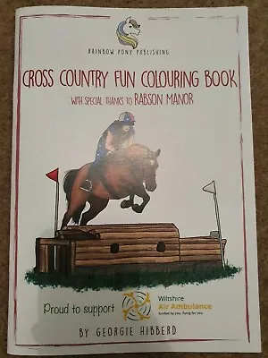 Cross Country Fun Colouring Book Horse Colouring Book EVENTING Horses Ponies • £6.99