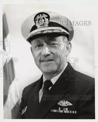 1987 Press Photo Rear Admiral Paul L. Krinsky Of The Merchant Marine Academy • $19.99
