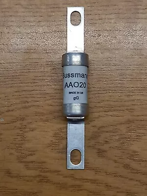 £3.75 • Buy Bussmann AAO20  20 Amp 550V BS88 Industrial HRC Fuse Link Cartridge