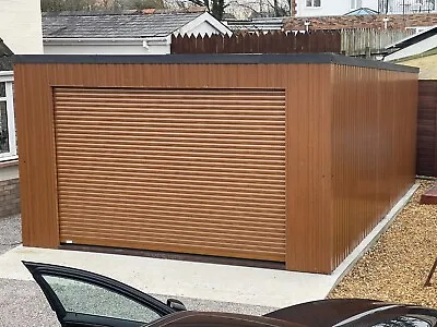 £7200 • Buy A Metal Garage 13x20ft (4x6m) With A Roller Gate /Steel Shed.Carport,best Deal