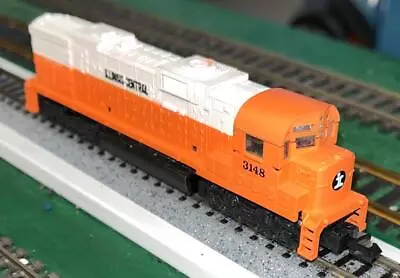 N Scale Con Cor Illinois Central C-636 Powered Loco For Parts Or Restoration • $28