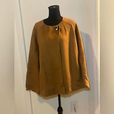 ZARA  Cape Jacket  Poncho Size Large • $40.50