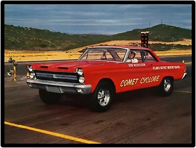 1965 Mercury Cyclone NEW Metal Sign: Dick Nicholson Drag Car • $19.88