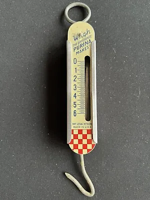 Vintage Purina Hanging Metal Scale • $39.50