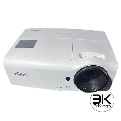 Vivitek D554 DLP Projector Low Hrs HDMI Includes Power Cord-No Remote-SHIPS FREE • $66.48