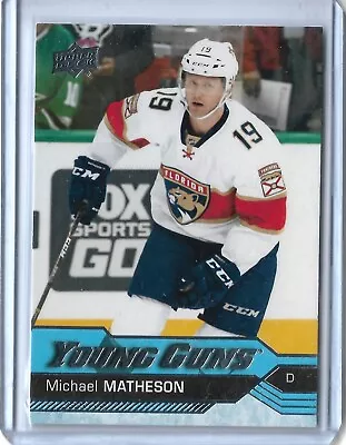 Michael Matheson 2016-17 Upper Deck #241 YG RC Montreal Canadiens • $3.99