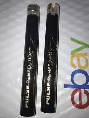 2 Pc Lot  MAYBELLINE Pulse Perfection BY Define Lash 840 BLACKEST BLACK Unsealed • $14.99