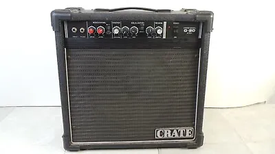 Vintage 1988 Crate G20 Guitar Amplifier  • $89.95