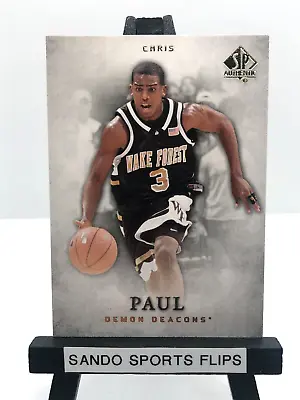 $0.99 • Buy 2012-13 Upper Deck SP Authentic Chris Paul #19 Wake Forest SPA ~ $.99 Shipping!