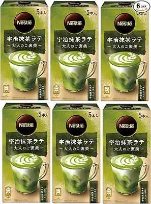 Nestle Adult Reward Uji Matcha Latte Stick 5P X 6 Boxes JAPAN • $33.70