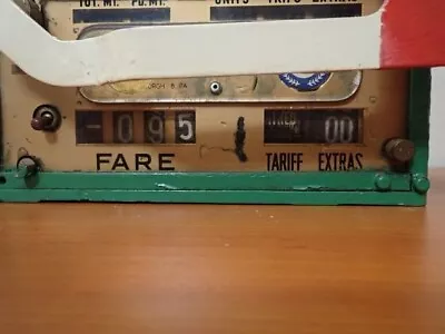 ROCKWELL Mfg Co TAXI CAB METER Old Fare Box • $299.99