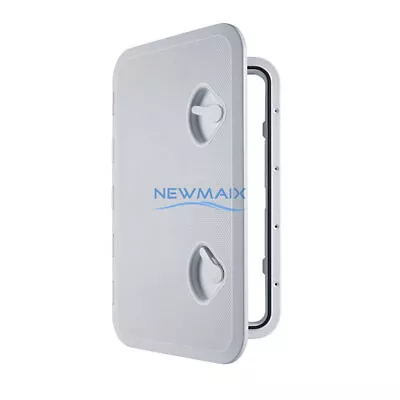 $67 • Buy SEAFLO Marine Deck Hatch Boat Deck Hatch Access Hatch & Lid 606 X 353mm White