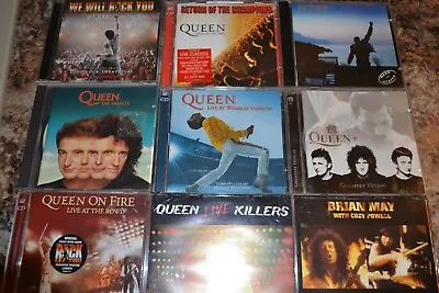 QUEEN CD COLLECTION OF 14 CD's • £29.99