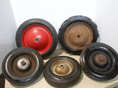 5-Old  Pedal Car Tractor Wagon Tires. Firestone Etc. • $10