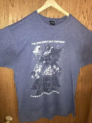 $11.99 • Buy Vintage Authentic Star Wars The Saga Continues Empire Strikes Back T Shirt XL