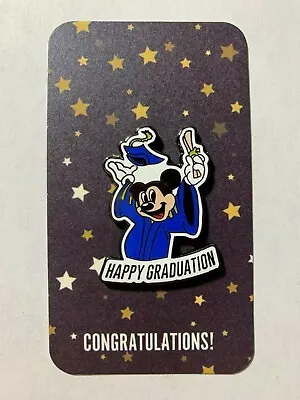 $7 • Buy Disney Fantasy Pin Graduation Mickey Mouse Pin Trading Disneyland Walt Disney