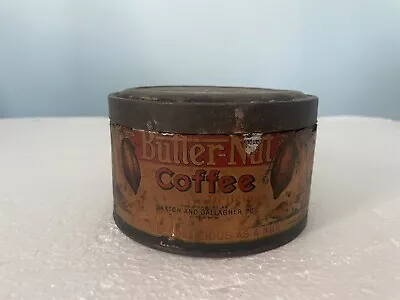 Vintage Butternut Coffee Can/Tin One Pound • $25