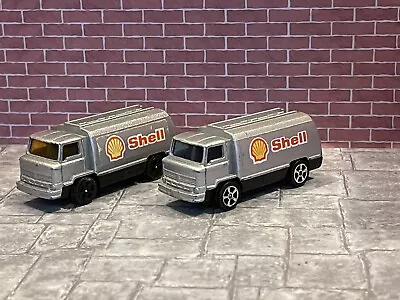 £12 • Buy Corgi Juniors Shell Petrol Tanker Bundle Job Lot Window And Wheel Variations