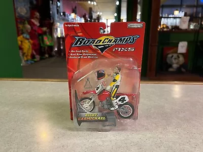 2003 Jakks Pacific Road Champs MXS RICKY CARMICHAEL Moto X Dirt Bike NIB #29 • $20