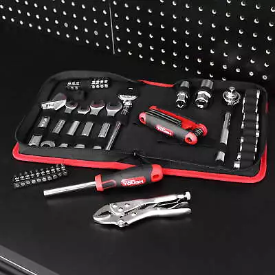 51-Piece Auto And Motorcycle Mechanic's Tool Kit • $20.79