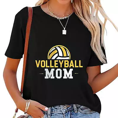 Volleyball Mom Gift Funny Sports Mom Mothers Day T-Shirt • $7.99