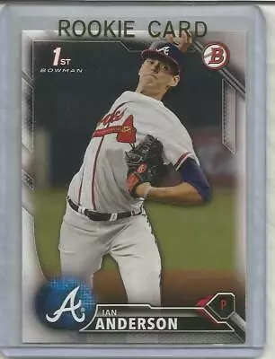 2016-Bowman Draft-IAN ANDERSON-(1st)-Rookie Card-Produced #BD-120-(World Champs) • $1.99