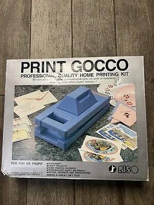 Vintage RISO Print Gocco B6 Hi Mesh Set Multi-Color Ink Printer & Screen Kit • $79.99