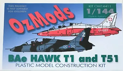 1/144 Modern Trainer : BAe Hawk T.1/T51 [RAF & SWISS] #14411  : OZMODS • $20.13