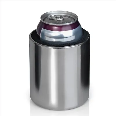 MAGNETIC CUP HOLDER Stainless Steel Beer Koozie Can Bottle Drink ATV RV Boat • $19.79