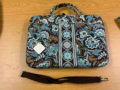 Vera Bradley Laptop Portfolio In Original Pattern JAVA BLUE • $40