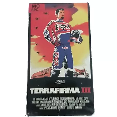 Terrafirma III VHS 1996 Fox Racing Dirt Bike Motocross  • $14.99