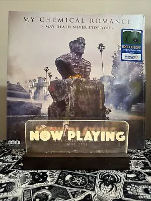 My Chemical Romance - MCR - May Death Never Stop You - Green Vinyl- New/Sealed • $27.99