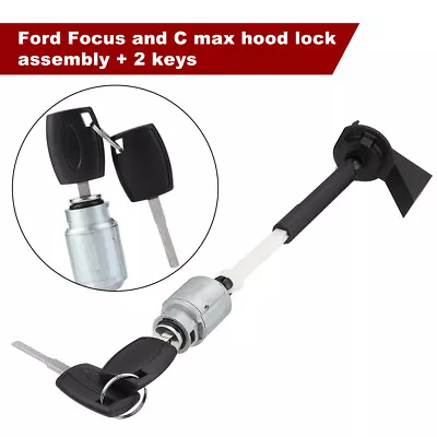 Bonnet Release Lock Latch Catch Repair Set FOR Ford Focus MK2 2004-2012 1355231 • $27.59