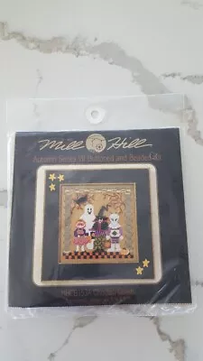 Mill Hill Ghoulish Guests Autumn Halloween Bead Cross Stitch Kit Vintage 2000 • $10.99