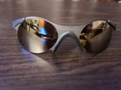 Pre-owned Oakley Zero 0.4 Glitter Gulch W/Gold Iridium Lenses Pre-owned  • $200