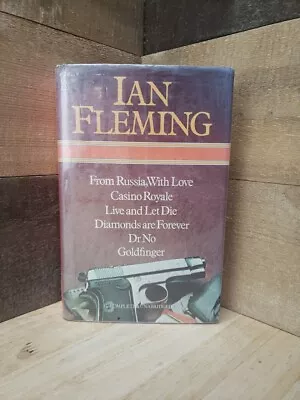 Ian Fleming Omnibus 6 In 1 James Bond Books Ex-library Copy  • $17.95
