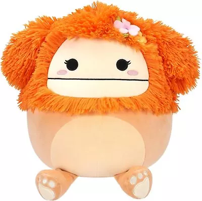 Squishmallows Original 12-Inch Shasta Peach Bigfoot With Tropical Flower -...  • $54.45