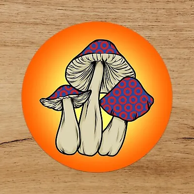 Phish Magic Mushroom Premium Sticker Decal 3in Rock Hippie Trey Anastasio G20 • $4.49