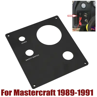 CNC For Mastercraft 1989-91 Prostar And Tristar Replacement Ignition Dash Plate • $30.99