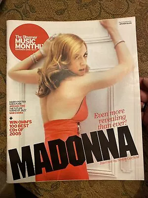 Madonna Observer Magazine Nov 2005 Confessions Vogue Music Rebel  • £5.99