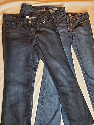 Martin + Osa Jeans Womens Sz 29 LOT OF 3 Blue 32  Waist Measurements Boot Fit • $37.46