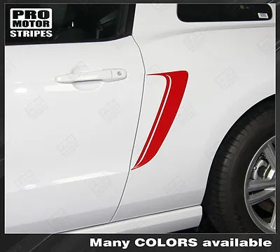 Ford Mustang 2010-2014 Side Accent Gill Stripes Decals (Choose Color) • $16.10