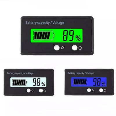 £6.44 • Buy Lead Acid Lithium Li-ion Battery Capacity Level Voltage Meter Indicator Tester